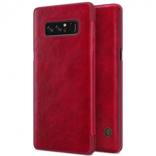کیف محافظ چرمی نیلکین Nillkin Qin Leather Case For Samsung Galaxy Note 8