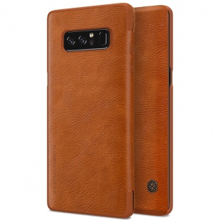 کیف محافظ چرمی نیلکین Nillkin Qin Leather Case For Samsung Galaxy Note 8