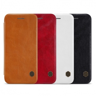 کیف محافظ چرمی نیلکین Nillkin Qin Leather Case For Apple iPhone 8