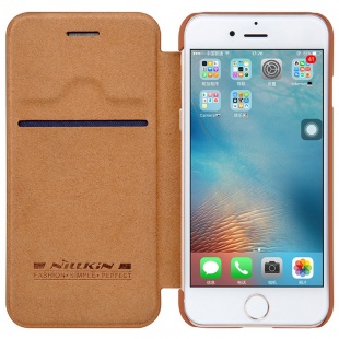 کیف محافظ چرمی نیلکین Nillkin Qin Leather Case For Apple iPhone 8