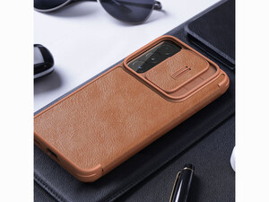 کیف چرمی نیلکین سامسونگ Nillkin Samsung Galaxy S22 Qin Pro leather case