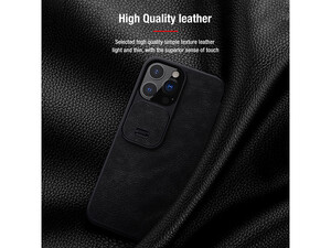 کیف چرمی نیلکین آیفون 13 پرو Nillkin Apple iPhone 13 Pro Qin leather case