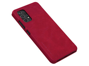 کیف چرمی نیلکین سامسونگ Nillkin Qin Leather Case Samsung A32 4G