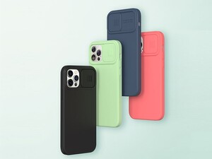 قاب سیلیکونی نیلکین آیفون ۱۲ پرو مکس Nillkin Apple iPhone 12 Pro Max CamShield Silky magnetic silicone case