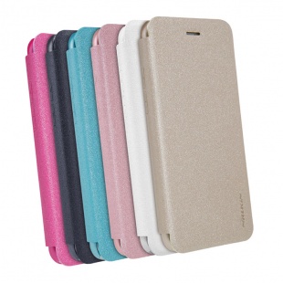 کیف محافظ چرمی نیلکین Nillkin Sparkle Leather Case For Apple iPhone 8
