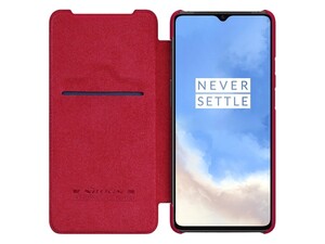 کیف چرمی نیلکین وان پلاس Nillkin Qin Leather Case OnePlus 7T