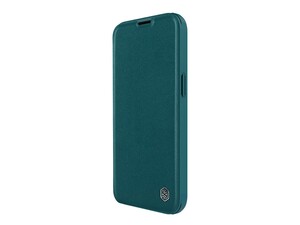 کیف آیفون 13 پرومکس نیلکین Nillkin iPhone 13 Pro Max Qin Pro Plain Leather + Cloth Case