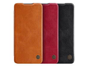 کیف چرمی نیلکین شیائومی Nillkin Qin leather case Xiaomi Redmi Note 10 Pro/10 Pro Max