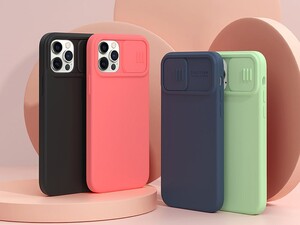 قاب سیلیکونی نیلکین آیفون ۱۲ پرو  Nillkin Apple iPhone 12/12 Pro CamShield Silky silicone case