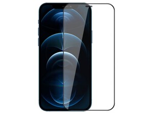 محافظ صفحه نمایش شیشه ای و محافظ لنز نیلکین آیفون Nillkin Amazing 2in1 HD Full Glass iPhone 12 Pro Max