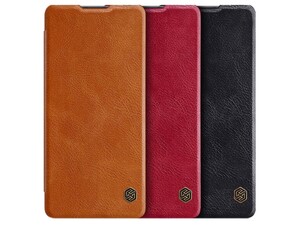 کیف چرمی نیلکین سامسونگ Nillkin Qin Leather Case Samsung A71 5G
