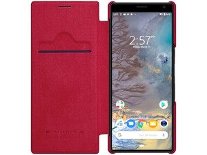 کیف چرمی نیلکین سونی Nillkin Qin Leather Case Sony Xperia 10 Plus