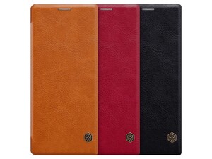 کیف چرمی نیلکین سونی Nillkin Qin Leather Case Sony Xperia 10