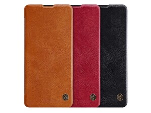 کیف چرمی نیلکین سامسونگ Nillkin Qin Leather Case Samsung Galaxy Note 10 Lite