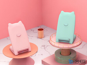 استند شارژر وایرلس نیلکین Nillkin Kitty Qi Wireless Charging Stand