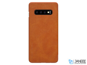 کیف چرمی نیلکین سامسونگ Nillkin Qin Leather Case Samsung Galaxy S10