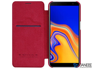 کیف چرمی نیلکین سامسونگ Nillkin Qin Leather Case Samsung Galaxy J6 Plus