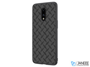 قاب محافظ فیبر نیلکین وان پلاس Nillkin Synthetic Fiber Plaid Case OnePlus 7