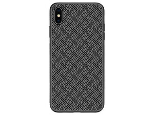 قاب محافظ فیبر نیلکین آیفون Nillkin Synthetic Fiber Plaid Case Apple iPhone XS Max
