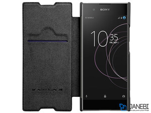 کاور چرمی sony xa1 plus