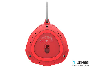 زاویه پشت اسپیکر قرمز بی سیم نیلکین Nillkin S1 PlayVox Wireless Speaker