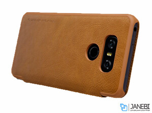 کیف چرمی نیلکین ال جی Nillkin Qin Leather Case LG G6