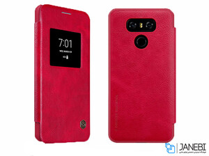 کیف چرمی نیلکین ال جی Nillkin Qin Leather Case LG G6