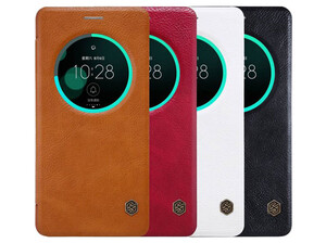 کیف چرمی نیلکین ایسوس Nillkin Qin Leather Case Asus Zenfone 3 Deluxe ZS570KL