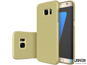 فیبر قاب محافظ Samsung Galaxy S7 Edge مارک Nillkin Synthetic Fiber