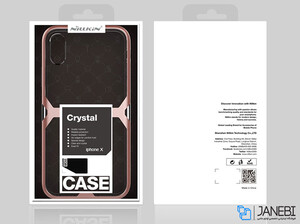 قاب محافظ نیلکین آیفون Nillkin Crystal Case Apple iPhone X