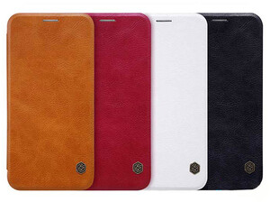 کیف چرمی نیلکین سامسونگ Nillkin Qin Leather Case Samsung Galaxy A8 2016