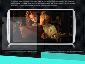 خرید محافظ صفحه نمایش شیشه ای Lenovo Vibe K4 Note H مارک Nillkin