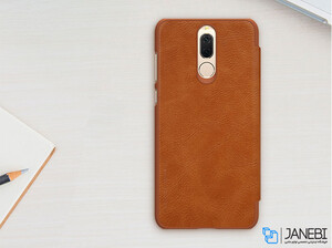 کیف چرمی نیلکین هواوی Nillkin Qin Leather Case Huawei Nova 2i/Honor 9i