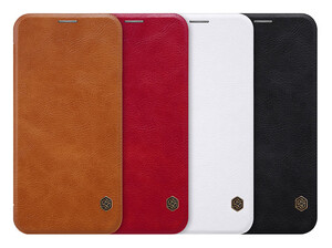 کیف چرمی نیلکین سامسونگ Nillkin Qin Leather Case Samsung Galaxy C7 2017/ C8