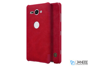 کیف چرمی نیلکین سونی Nillkin Qin Leather Case Sony Xperia XZ2 Compact