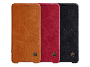 کیف چرمی نیلکین سونی Nillkin Qin Leather Case Sony Xperia XZ2 Compact