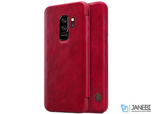 کیف چرمی نیلکین سامسونگ Nillkin Qin Leather Case Samsung Galaxy S9 Plus