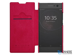 کیف چرمی نیلکین سونی Nillkin Qin Leather Case Sony Xperia XA2