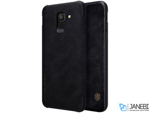 کیف چرمی نیلکین سامسونگ Nillkin Qin Leather Case Samsung Galaxy J6