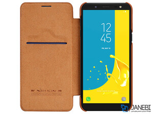 کیف چرمی نیلکین سامسونگ Nillkin Qin Leather Case Samsung Galaxy J6