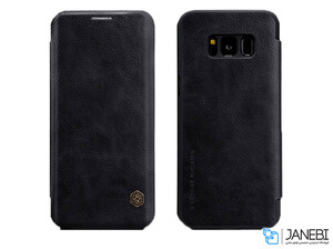 کیف چرمی نیلکین سامسونگ Nillkin Qin Leather Case Samsung Galaxy S8