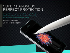 فروش محافظ صفحه نمایش شیشه ای Apple iPhone 5S/SE مارک Nillkin