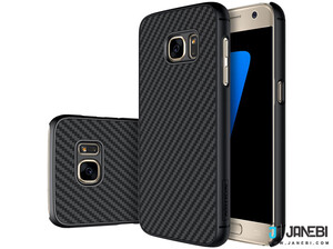 مشکی قاب محافظ فیبر نیلکین Nillkin Synthetic Fiber For Samsung Galaxy S7