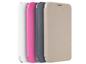 کیف نیلکین سامسونگ Nillkin Sparkle Leather Case Samsung Galaxy J1 2016