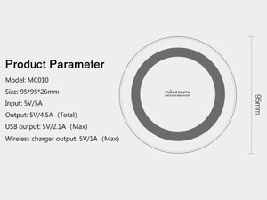 خرید شارژر وایرلس چندکاره Nillkin HERMIT Multifunctional Wireless Charger