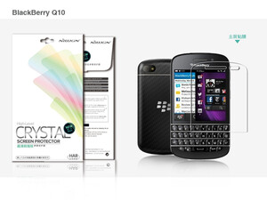 خرید محافظ صفحه نمایش شفاف BlackBerry Q10 مارک Nillkin