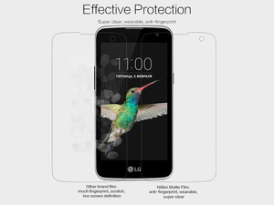 محافظ صفحه نمایش مات LG K4 مارک Nillkin