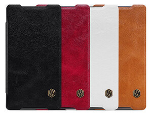کیف چرمی نیلکین سونی Nillkin Qin Leather Case Sony Xperia Z5 Compact