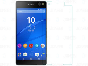 محافظ صفحه نمایش شیشه ای+Sony Xperia C5 Ultra H مارک Nillkin