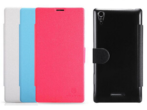 کیف چرمی نیلکین سونی Nillkin Fresh Case Sony Xperia T3